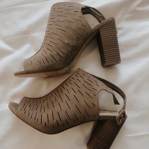 Brand New Mix No.6 Brown heels Size 8